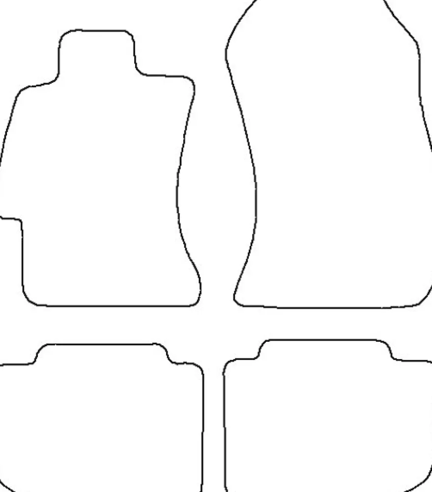Textilmattor H-line Subaru XV