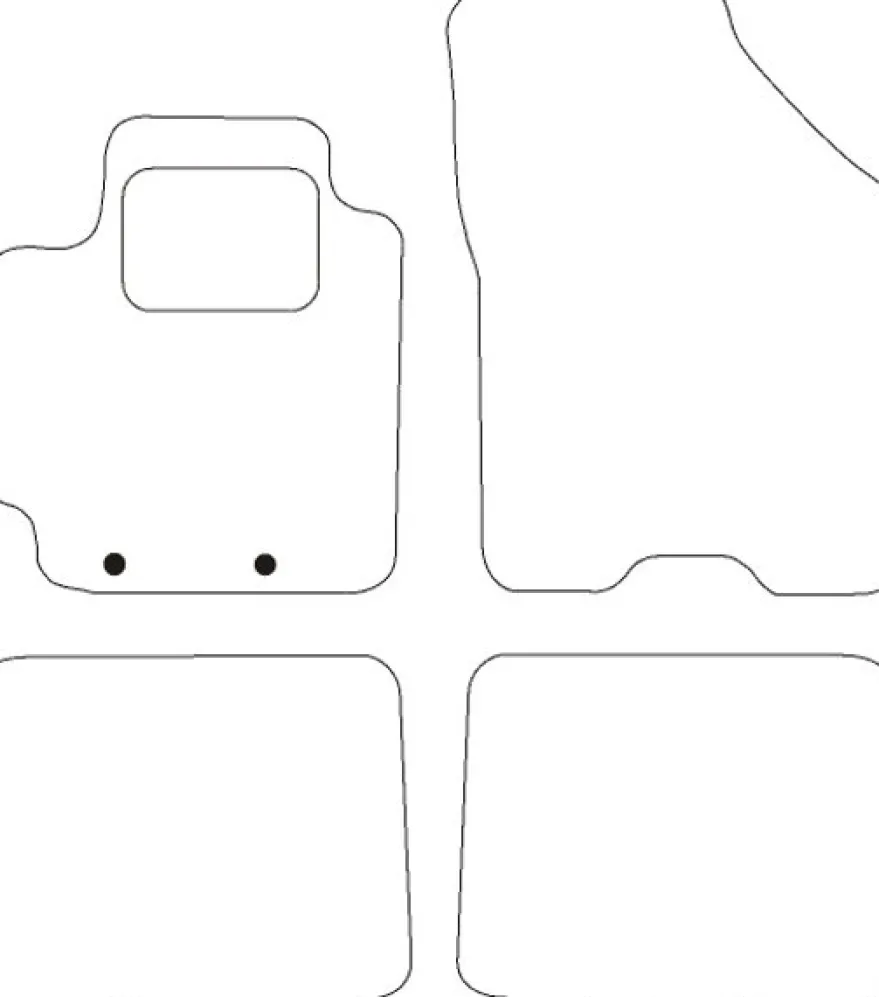Textilmattor H-line Suzuki Baleno