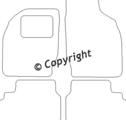 Textilmattor H-line Suzuki Wagon R+