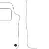 Textilmattor H-line Toyota Landcruiser 70 3-dörrars