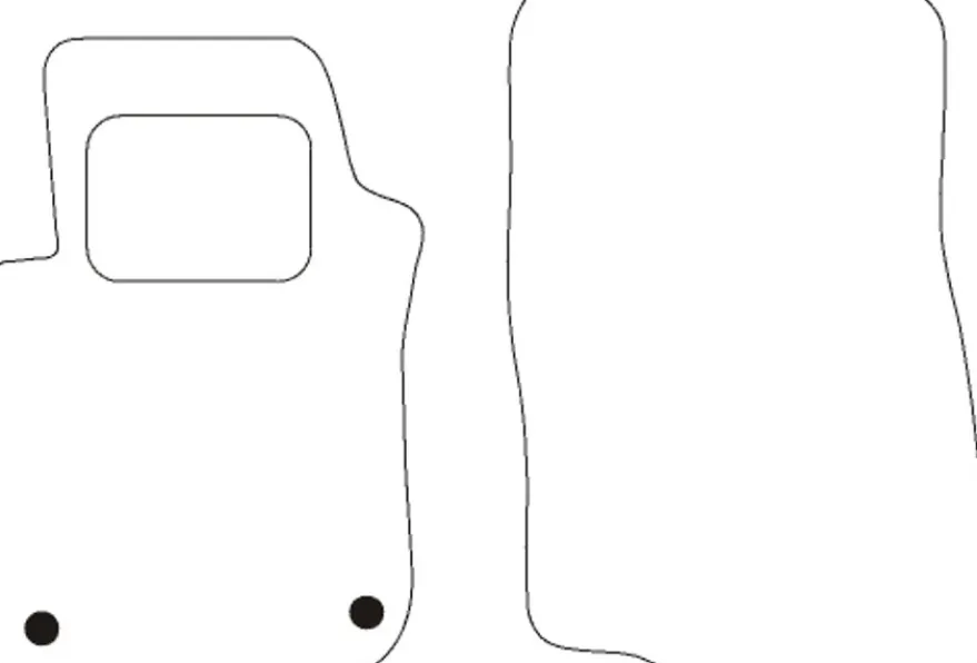 Textilmattor H-line Toyota Landcruiser 70 3-dörrars