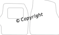 Textilmattor H-line Toyota MR2