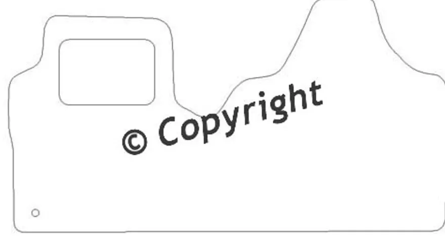 Textilmattor H-line Toyota Pro-Ace I