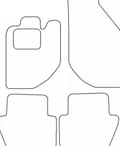 Textilmattor H-line Volvo S70/V70