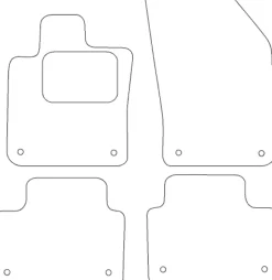 Textilmattor H-line Volvo V60 II / S60 III 2018->