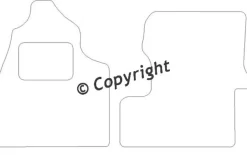 Textilmattor H-line VW Crafter