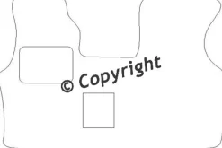Textilmattor H-line VW Transporter T4