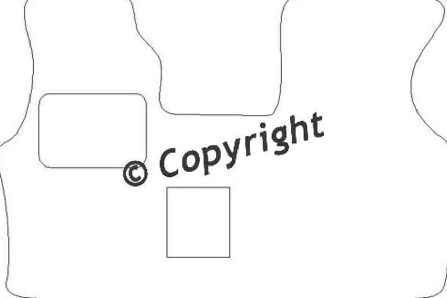 Textilmattor H-line VW Transporter T4
