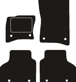 Textilmattor Landrover Defender L663 2020->