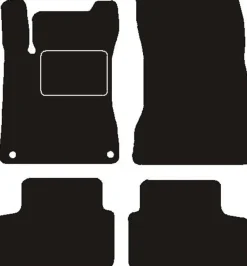 Textilmattor Mercedes-Benz A-Klass W177 2018-><noscript><img width=