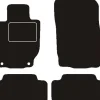 Textilmattor Mitsubishi L200 Club Cab 2019->