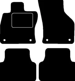 Textilmattor Skoda Octavia IV 2020->