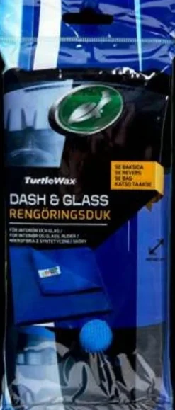 Turtle Wax Dash & Glass Towel Blå40x40cm