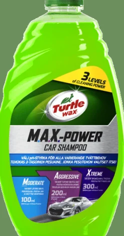 Turtle Wax MAX-POWER Car Shampoo 1,42 L