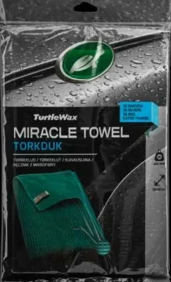 Turtle Wax Microfiberduk Miracle Towel Grön 60x80cm