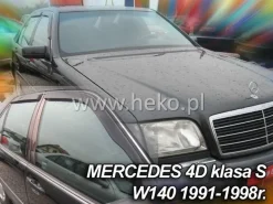 Vindavvisare Mercedes-Benz S-Klass W140 4-Dörrars Sedan 1991-1998