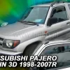 Vindavvisare Mitsubishi Pajero Pinin 3-Dörrars 1998-2007