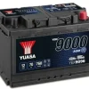 Yuasa AGM YBX9096 12V 70Ah 760A Start Stopp Plus BilBatteri