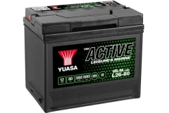 Yuasa Fritidsbatteri L26-80 12V, 80Ah, 560A, 960Wh