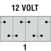 Yuasa Marin Startbatteri M27-EFB 12V, 90Ah, 700A